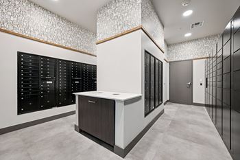 Self-service package lockers